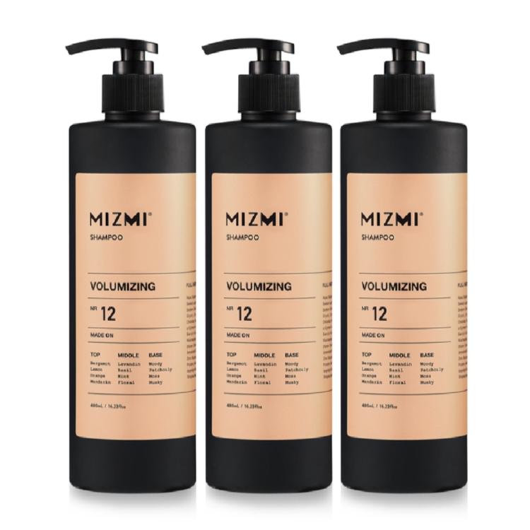 MIZMI控油蓬鬆洗髮精(480ml/入)