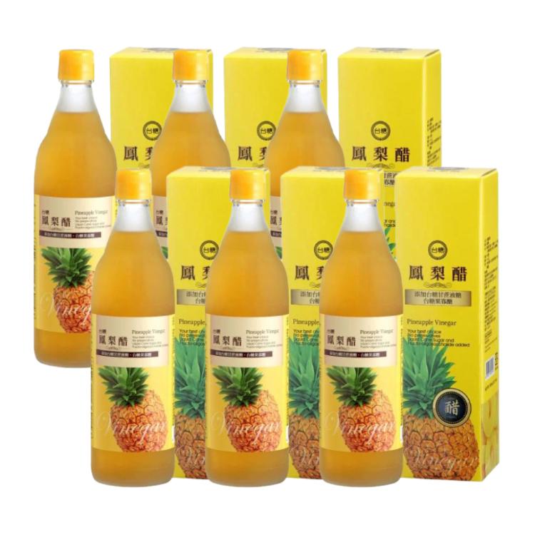【台糖】鳳梨醋600ml(6瓶/組)