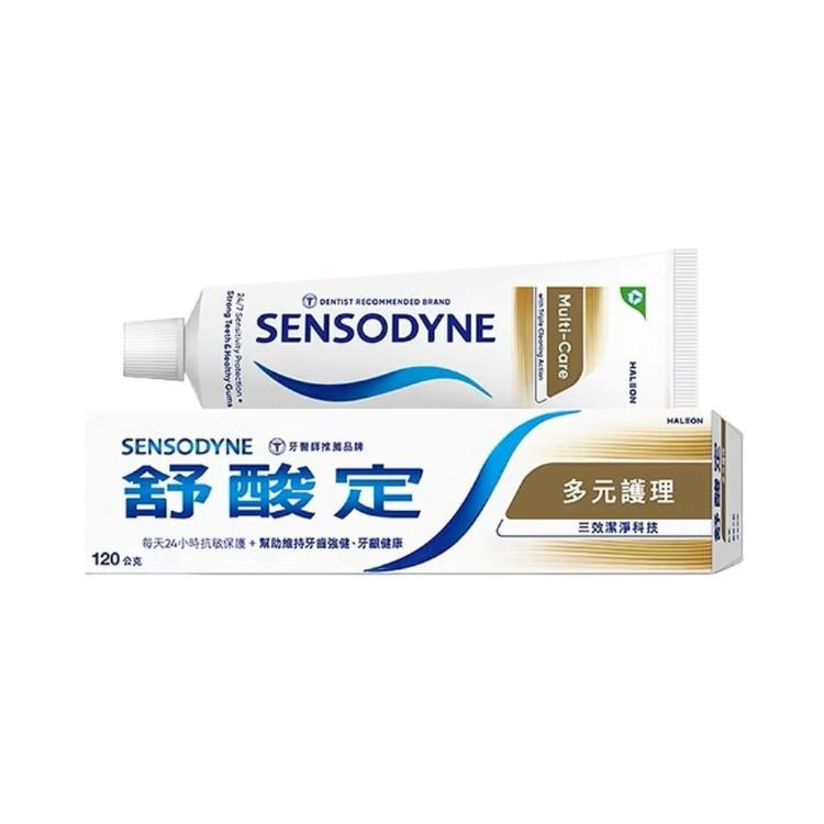 【SENSODYNE 舒酸定】長效抗敏牙膏-多元護理120g