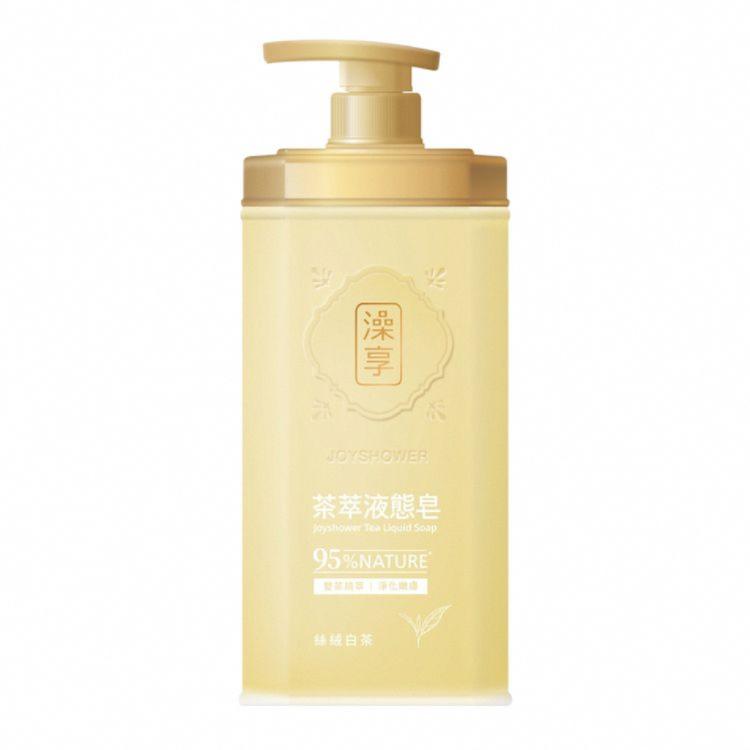 【澡享】茶萃液態皂(絲絨白茶)800g