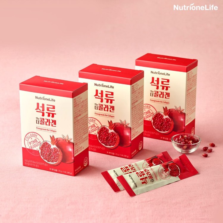 韓國 Nutrione 紅石榴膠原蛋白果凍