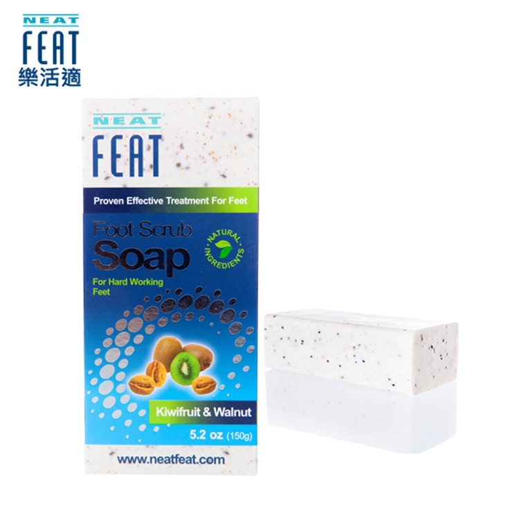【Neat Feat 樂活適】去角質嫩足皂 紐西蘭 原裝公司貨