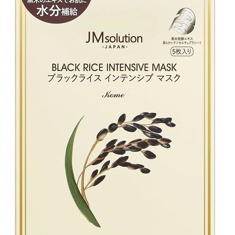 JM黑米精華亮肌面膜(日本版5片)