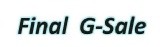 Final G-Sale